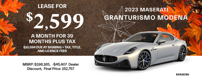 2023	Maserati	Granturismo	Modena