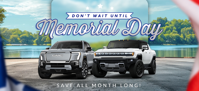 Do not wait until Memorial Day save all month long