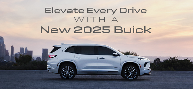 Elevate every drive with a new 2025 Buick