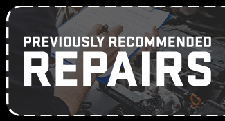 Previously Recommended repairs offer