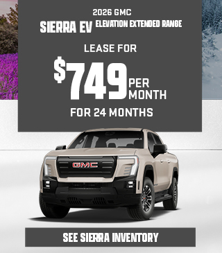2026 GMC Sierra EV Elevation Extended Range offer