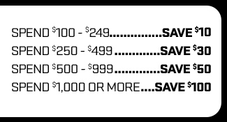 Spend and save service special offer