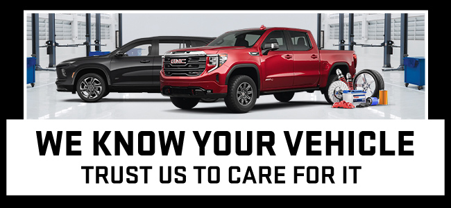 We know your vehicle trust us to care for it