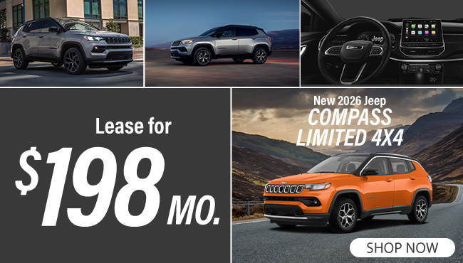 2026 Jeep Compass offer