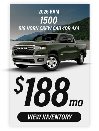 2026 RAM 1500 Big Horn Crew Cab 4DR 4x4