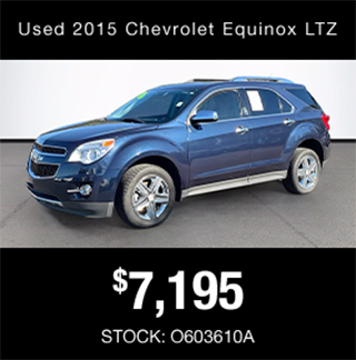 used Equinox offer