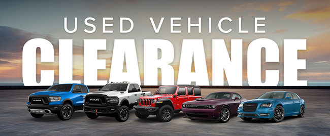 Used Vehicle Clearance