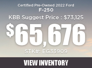 Certified Pre-Owned 2022 Ford F-250 offer