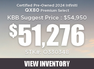 Certified Pre-Owned 2024 Infiniti QX80 Premium Select offer