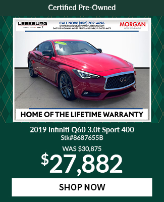 Certified Pre-Owned 2019 Infiniti Q60 3.0t Sport 400 offer