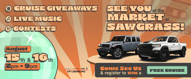 See you at the market at sawgrass