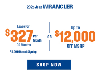 new Jeep Wrangler
