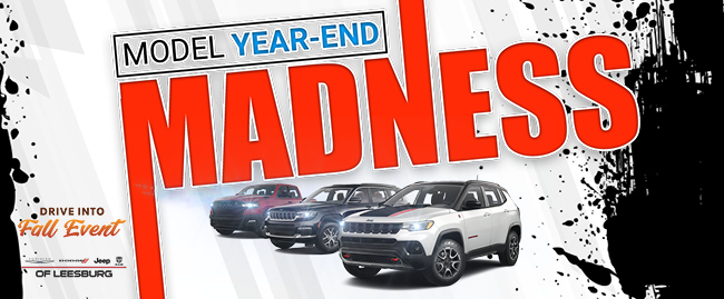Model Year-end Madness at CDJR of Leesburg