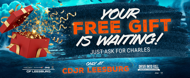 Your free gift is waiting at cdjr of leesburg