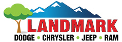 Landmark Dodge Chrysler Jeep and Ram logo