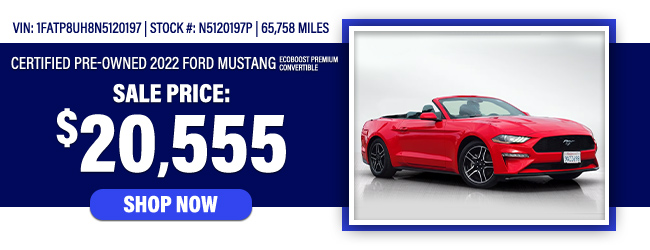 2022 Ford Mustang Ecoboost Premium Convertible