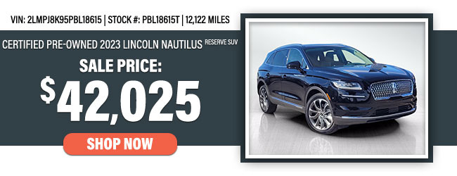 2023 Lincoln Nautilus Reserve SUV