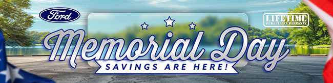 Memorial Day save all month long