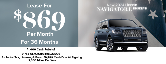 Lincoln Corsair special offer