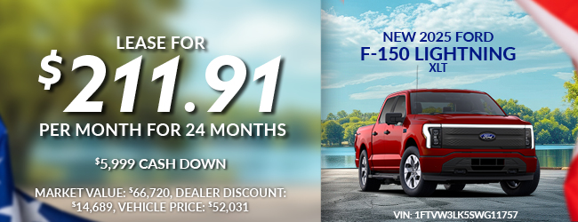 New Ford special offer