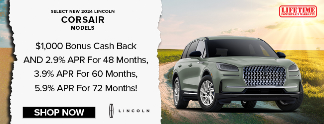 Lincoln Corsair offer