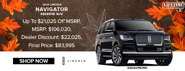 special offers on Lincoln Navigator