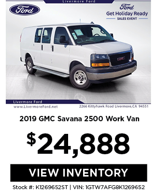 2019 GMC Savana 2500 Work Van