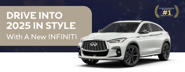 all you want for Christmas is a new INFINITI