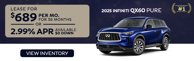 special offer on 2025 INFINITI QX60