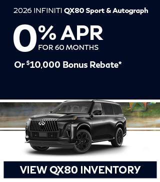 2026 INFINITI QX80 Luxe Offer