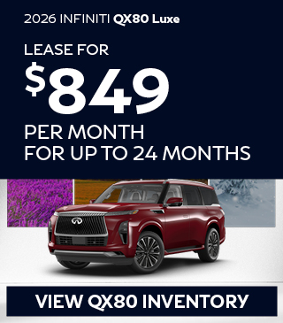 2026 INFINITI QX80 Luxe offer