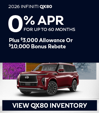 2026 INFINITI QX80 offer