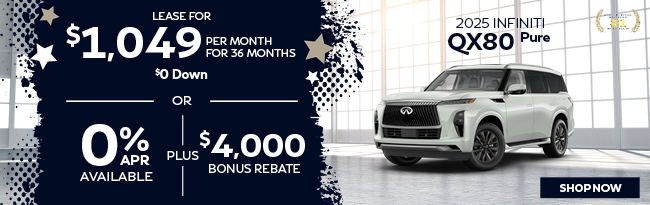 2025 INFINITI QX80 Pure offer