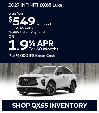 2027 INFINITI QX65 Sport Offer
