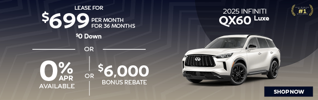 2025 INFINITI QX60 Luxe Offer