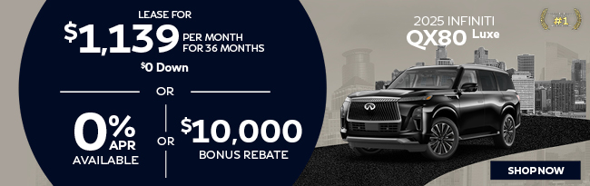 2025 INFINITI QX80 Pure offer