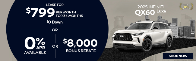 2025 INFINITI QX60 Luxe Offer