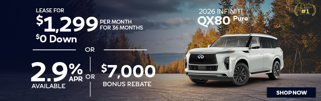 2025 INFINITI QX80 Pure offer