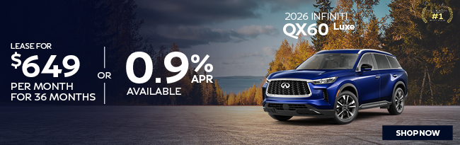 2025 INFINITI QX60 Luxe Offer
