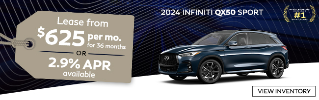 special offer on 2024 INFINITI QX50