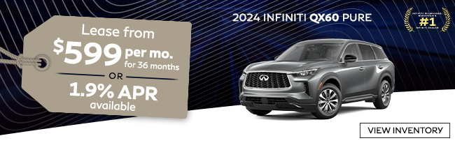 special offer on 2024 INFINITI QX60