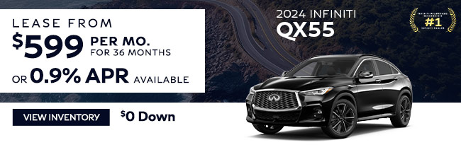 special offer on 2024 INFINITI QX55