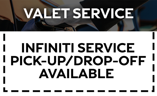 Valet service - Pick-up Drop-off available