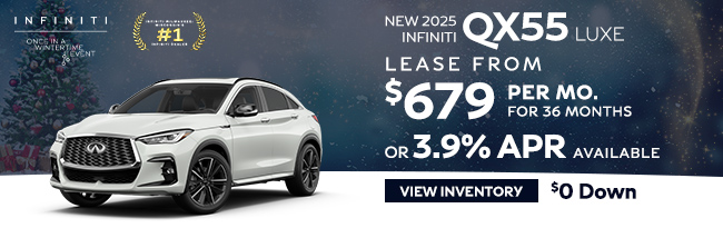 special offer on 2024 INFINITI QX55