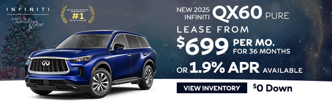 special offer on 2025 INFINITI QX60