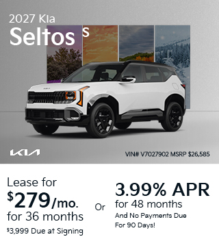 2027 Kia Seltos S offer