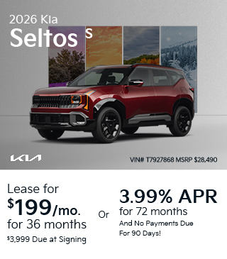 2026 Kia Seltos S offer