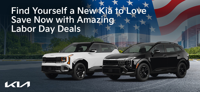 Find yourself a new Kia to Love Save now with amazing Labor Day Deals