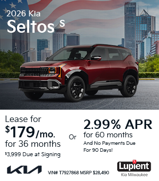 2026 Kia Seltos S offer