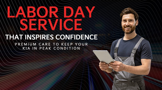 Labor Day service -  at Lupient KIA of Milwaukee